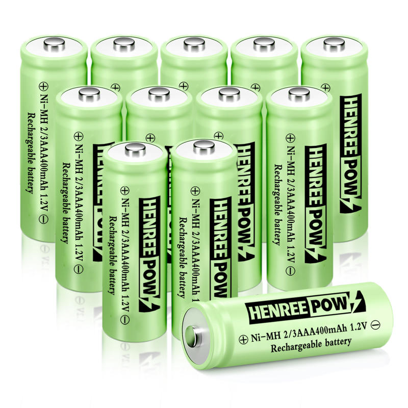 Henreepow 1.2v 600mAh AA Ni-MH Bateri boleh dicas semula